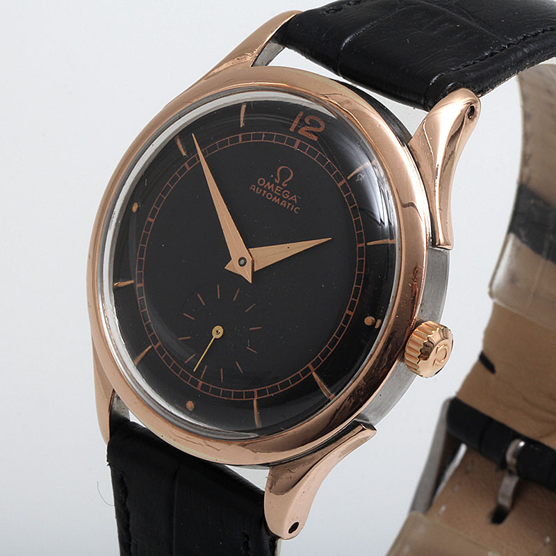 Omega Hammer Automatic Herrenuhr 1947 - erste Omega Automatic - Kaliber 30.10 RA